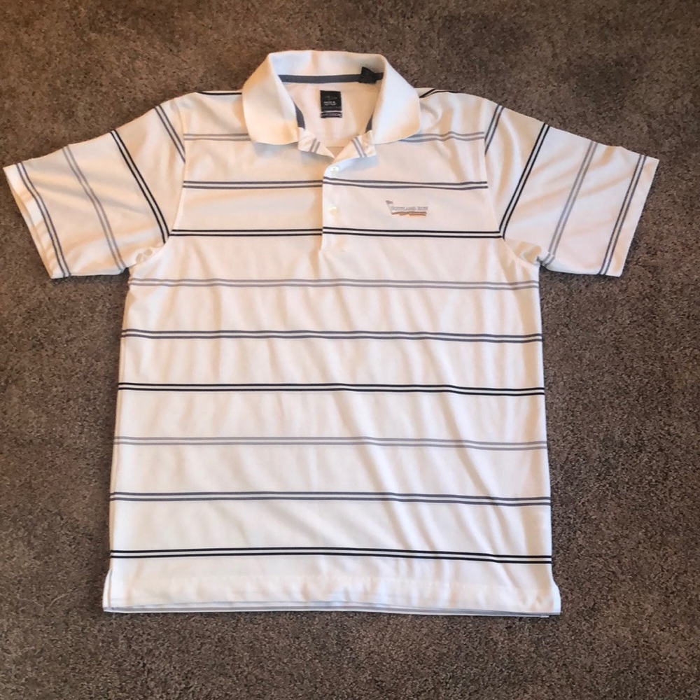 Page and Tuttle Cool Swing Golf Shirt Mens Large